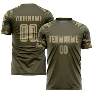 Olive Vegas Gold Camo Sublimation Salute To…