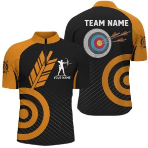 Orange Archery Jerseys For Men Custom Archery…