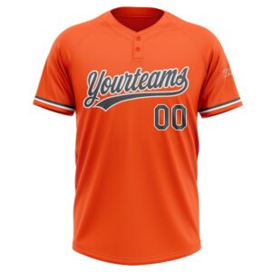 Orange Steel Gray White Two Button Unisex Softball Jersey Custom Team Softball Jersey 2 sa591y.jpg