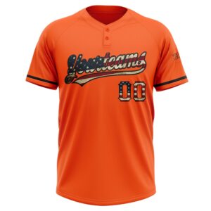 Orange Vintage USA Flag Black Two Button Unisex Softball Jersey Custom Team Softball Jersey 2 cuyych.jpg