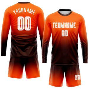 Orange White Brown Sublimation Long Sleeve Fade Fashion Soccer Uniform Jersey Custom Team Soccer Jersey Shirt 2 mkz8kf.jpg