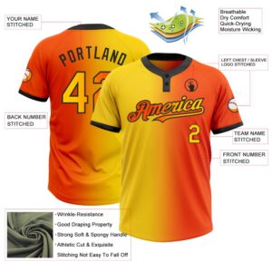 Orange Yellow Black Gradient Fashion Two Button Unisex Softball Jersey Custom Team Softball Jersey 3 ild4kl.jpg