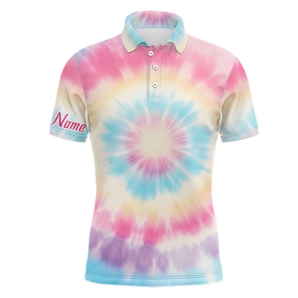 Pastel Tie Dye D Print Men’s Golf Polo Shirts Custom Name Golf Tops For Men Golf Gifts, Golf Polo Shirt, Golf Shirts Pastel Tie Dye D Print Men’s Golf Polo Shirts Custom Name Golf Tops For Men Golf Gifts, Golf Polo Shirt, Golf Shirts