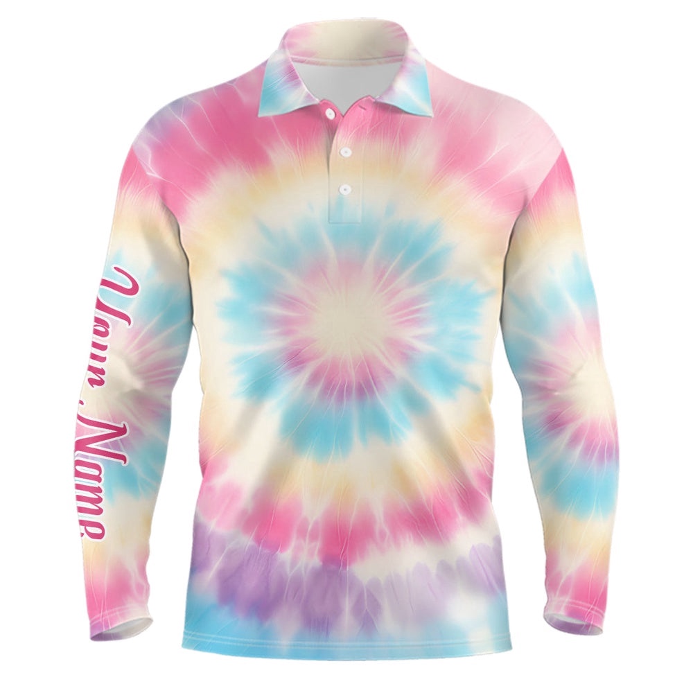 Pastel Tie Dye D Print Men’s Golf Polo Shirts Custom Name Golf Tops For Men Golf Gifts, Golf Polo Shirt, Golf Shirts Pastel Tie Dye D Print Men’s Golf Polo Shirts Custom Name Golf Tops For Men Golf Gifts, Golf Polo Shirt, Golf Shirts