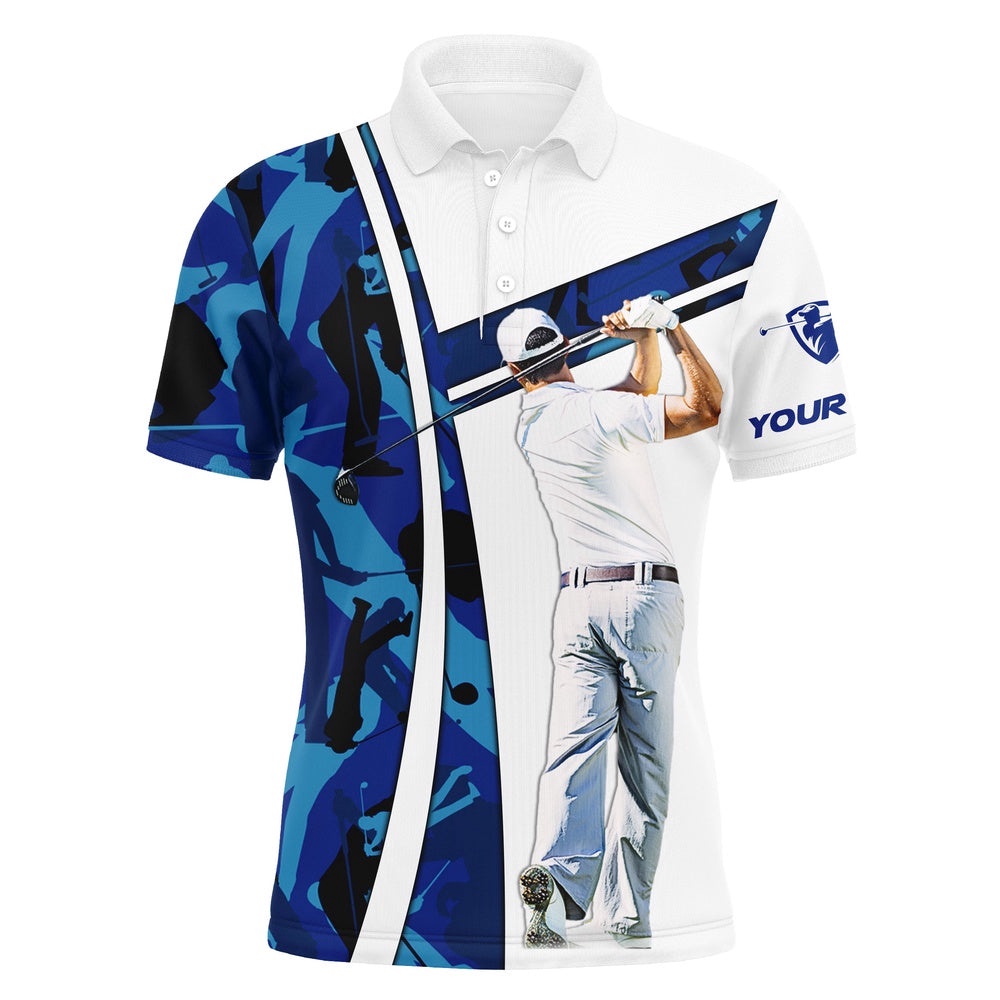 Personalized Blue Camo Men’s Golf Polo Shirts Custom Name Golf Outfit Men Ideas For Him, Golf Polo Shirt, Golf Shirts Personalized Blue Camo Men’s Golf Polo Shirts Custom Name Golf Outfit Men Ideas For Him, Golf Polo Shirt, Golf Shirts