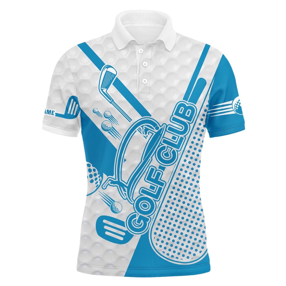 Personalized Blue Golf Club Polo Shirts Custom Name All Over Print Golf Shirt, Golf Polo Shirt, Golf Shirts Personalized Blue Golf Club Polo Shirts Custom Name All Over Print Golf Shirt, Golf Polo Shirt, Golf Shirts