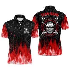 Personalized D All Over Print Skull Men’s…