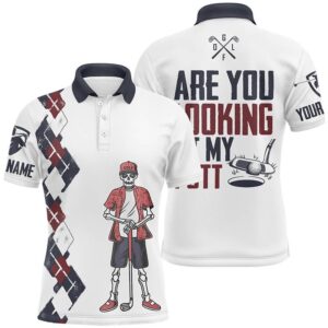 Personalized Funny Golf Shirts For Men, Argyle…