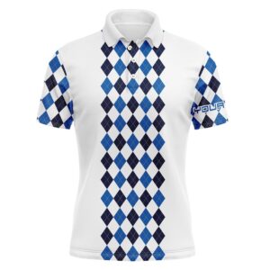 Personalized Golf Polo Shirts For Men Blue…