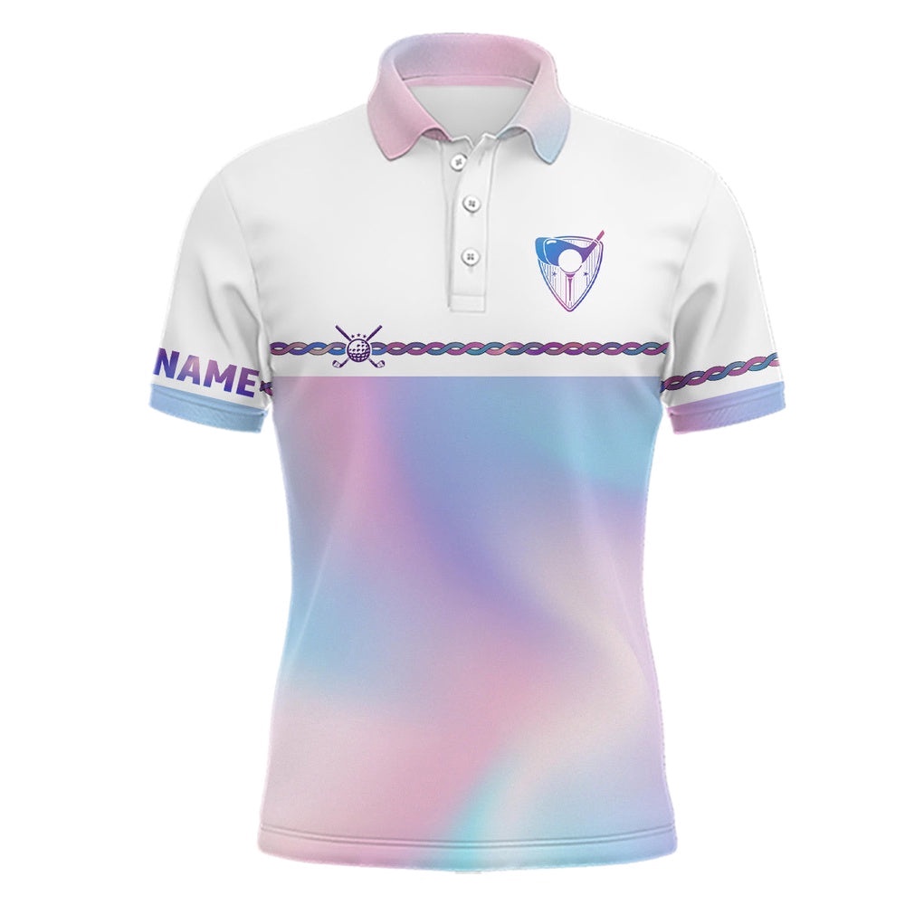 Personalized Men’s Golf Polo Shirt Custom Gradient Pastel Rainbow Golf Shirts For Men Golf Outfit, Golf Polo Shirt, Golf Shirts Personalized Men’s Golf Polo Shirt Custom Gradient Pastel Rainbow Golf Shirts For Men Golf Outfit, Golf Polo Shirt, Golf Shirts
