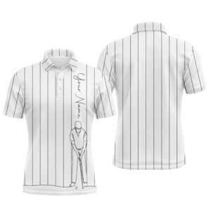 Personalized Men’s Golf Polo Shirts Custom Name…