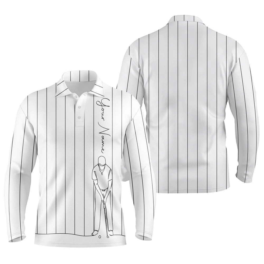 Personalized Men’s Golf Polo Shirts Custom Name Golf Tops Men’s For Men White, Golf Polo Shirt, Golf Shirts Personalized Men’s Golf Polo Shirts Custom Name Golf Tops Men’s For Men White, Golf Polo Shirt, Golf Shirts