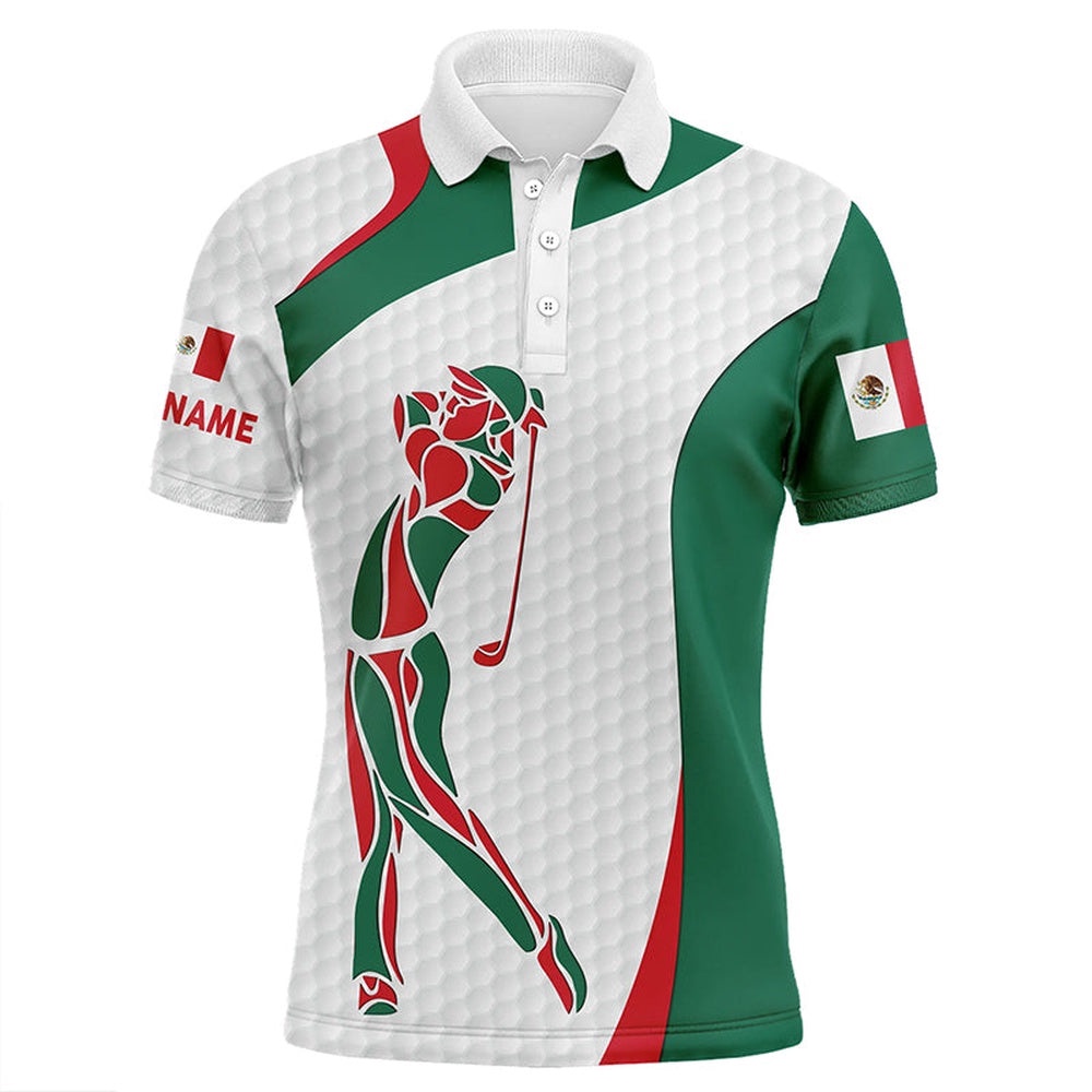 Personalized Mexican Flag Patriot Golf White Men’s Golf Polo Shirts Custom Name Golf Gifts For Men, Golf Polo Shirt, Golf Shirts Personalized Mexican Flag Patriot Golf White Men’s Golf Polo Shirts Custom Name Golf Gifts For Men, Golf Polo Shirt, Golf Shirts