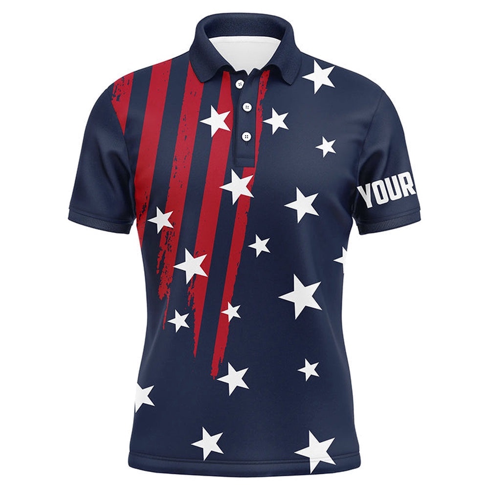 Personalized Navy Golf Polos Shirts For Men American Flag Th July Custom Patriot Best Men Golf Wears, Golf Polo Shirt, Golf Shirts Personalized Navy Golf Polos Shirts For Men American Flag Th July Custom Patriot Best Men Golf Wears, Golf Polo Shirt, Golf Shirts
