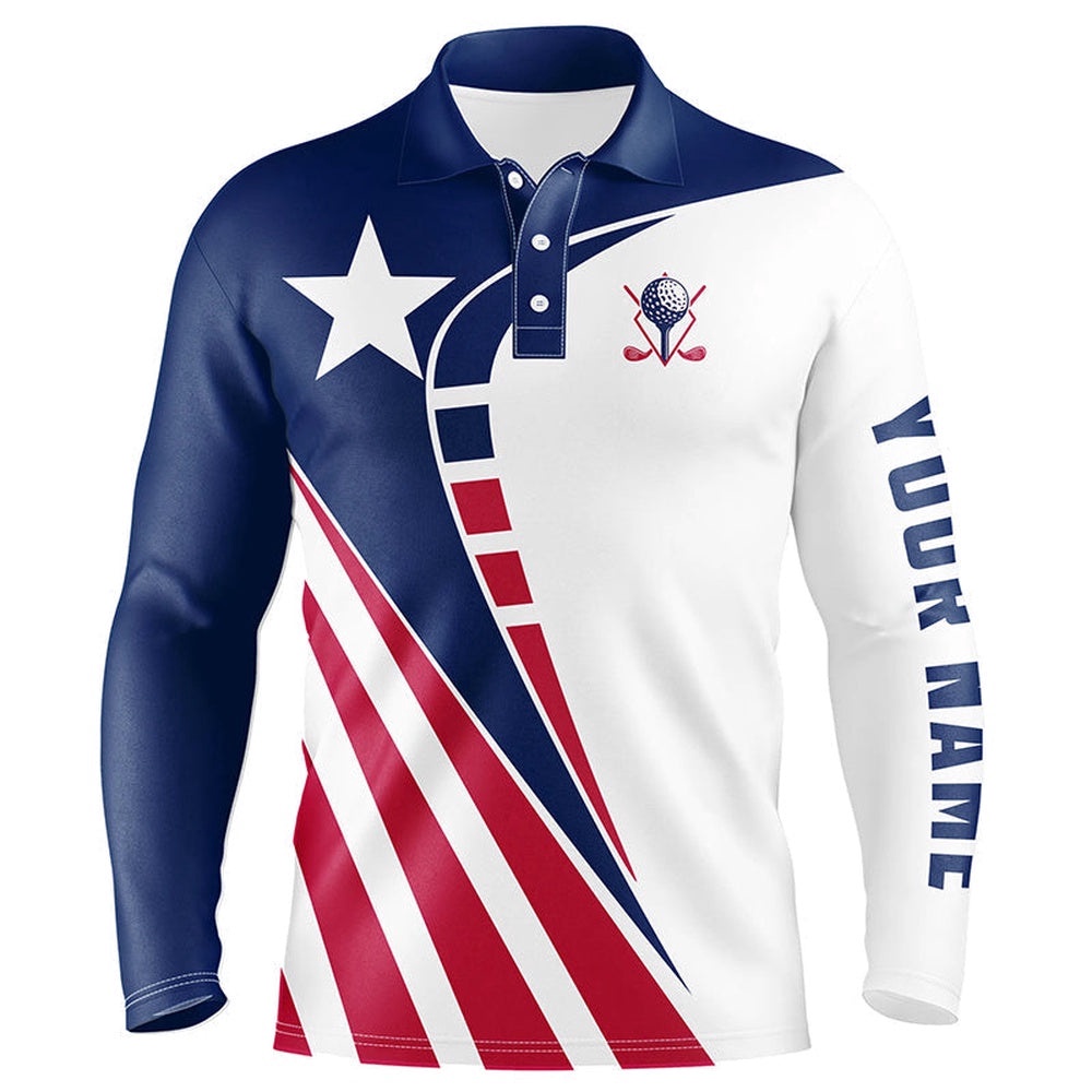 Personalized Red, White And Blue Golf Polos Shirts For Men’s Custom Texas Flag Patriot Golf Wears, Golf Polo Shirt, Golf Shirts Personalized Red, White And Blue Golf Polos Shirts For Men’s Custom Texas Flag Patriot Golf Wears, Golf Polo Shirt, Golf Shirts