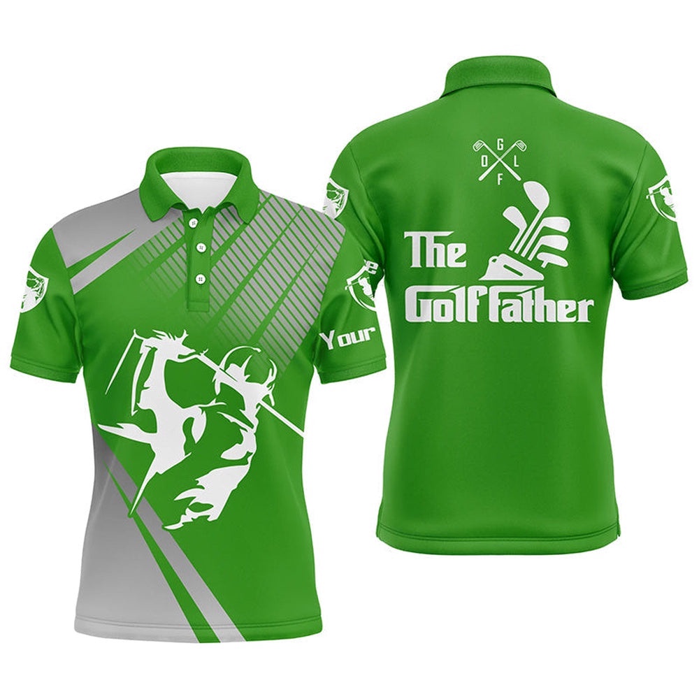 Personalized The Golf Father Polo Shirts For Men Green Golf Shirts, Gifts For Dad Golfer Father’S Day, Golf Polo Shirt, Golf Shirts Personalized The Golf Father Polo Shirts For Men Green Golf Shirts, Gifts For Dad Golfer Father’S Day, Golf Polo Shirt, Golf Shirts