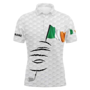 Personalized White Golf Polos Shirt For Men…