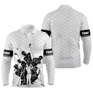 Personalized White Men s Team Golfing Gift For Men Golf Polo Shirt Golf Shirts 2 otex87.jpg