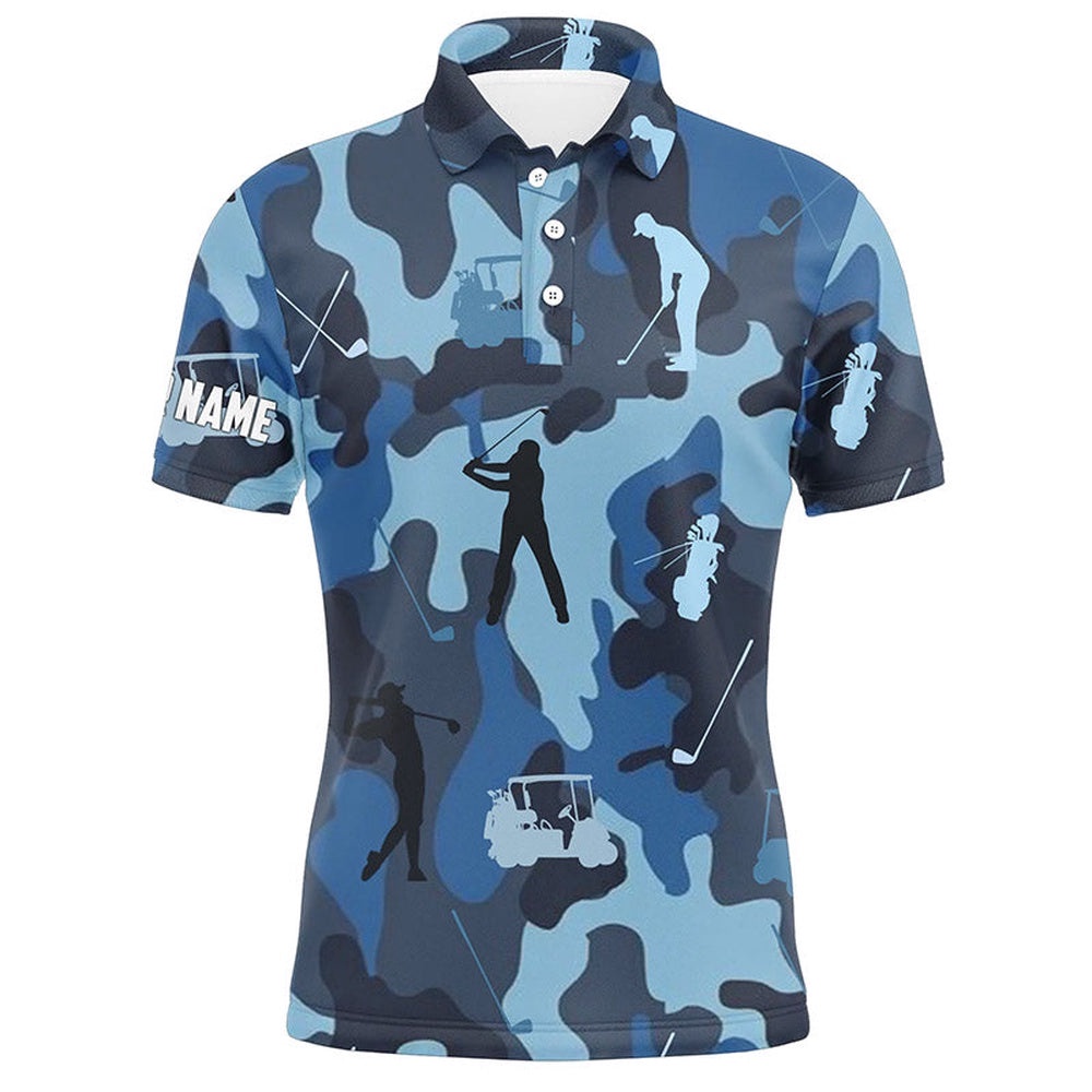 Pesonalized Blue Camo Short Sleeve, Long Sleeve Golf Polo Shirts For Men’s Custom Name Golf Tops Men’s, Golf Polo Shirt, Golf Shirts Pesonalized Blue Camo Short Sleeve, Long Sleeve Golf Polo Shirts For Men’s Custom Name Golf Tops Men’s, Golf Polo Shirt, Golf Shirts