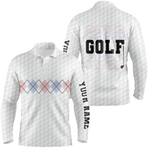 Pink Blue Argyle Pattern Men s Golf Polo Shirts Custom Cool White Golf Shirts For Men Golf Gifts Golf Polo Shirt Golf Shirts 2 l0z6yv.jpg