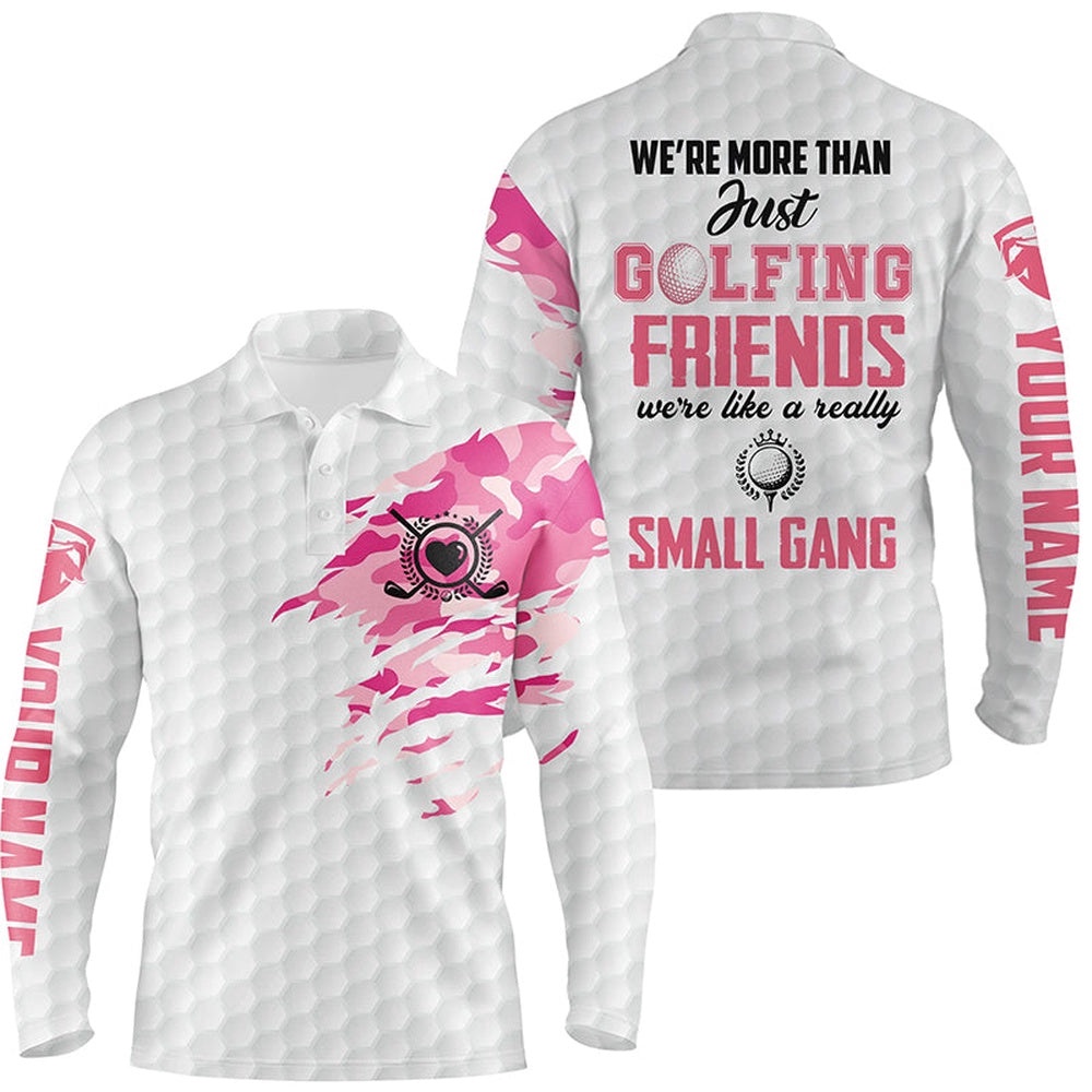 Pink Camo Men’s Golf Polo Shirt, Personalized White And Pink Golf Shirts For Men, Golf Polo Shirt, Golf Shirts Pink Camo Men’s Golf Polo Shirt, Personalized White And Pink Golf Shirts For Men, Golf Polo Shirt, Golf Shirts