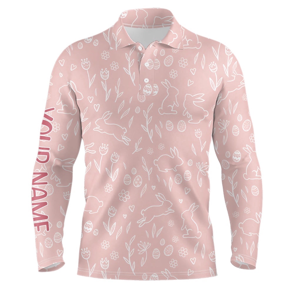 Pink Cute Easter Eggs & Bunnies Men’s Golf Polo Shirt Custom Easter Day Golf Tops For Men Golf Gifts, Golf Polo Shirt, Golf Shirts Pink Cute Easter Eggs & Bunnies Men’s Golf Polo Shirt Custom Easter Day Golf Tops For Men Golf Gifts, Golf Polo Shirt, Golf Shirts