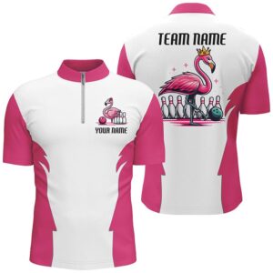 Pink Flamingo Bowling Tournament Team Shirts For…