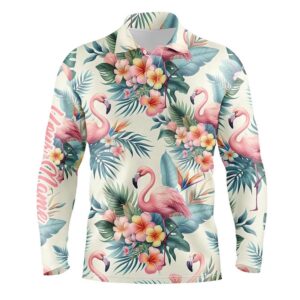 Pink Flamingo Tropical Men s Golf Polo Shirts Customized Golf Shirts For Men Golfing Gifts Golf Polo Shirt Golf Shirts 2 bbspq7.jpg