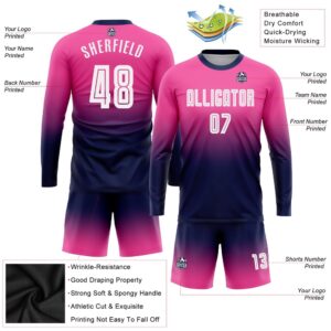 Pink White Navy Sublimation Long Sleeve Fade Fashion Soccer Uniform Jersey Custom Team Soccer Jersey Shirt 3 iboact.jpg