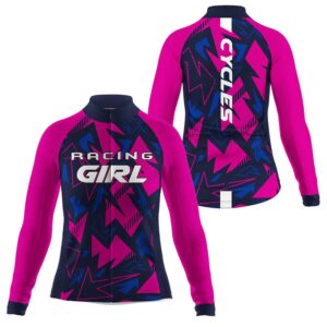 Pink Women Cycling Jersey With 3 Pockets Racing Girl Jersey Custom Name Ladies Bike Clothes Custom Mono Cycling Jersey 2 xz1prw.jpg