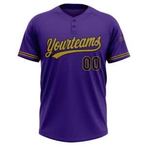 Purple Black Old Gold Two Button Unisex Softball Jersey Custom Team Softball Jersey 2 ioxyij.jpg