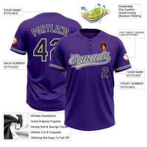Purple Black White Two Button Unisex Softball Jersey Custom Team Softball Jersey 3 f4zlru.jpg