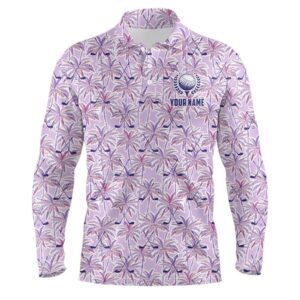 Purple Palm Tree Golf Clubs Pattern Men s Golf Polos Shirts Custom Golf Shirts For Men Golf Polo Shirt Golf Shirts 2 enqpy9.jpg