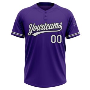 Purple White Black Two Button Unisex Softball Jersey Custom Team Softball Jersey 2 zsuahh.jpg
