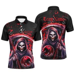 Red And Black Custom Grim Reaper Bowling…