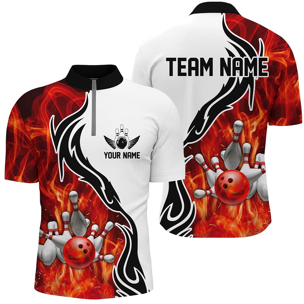 Red Flame Bowling Jersey For Men, Bowling Team Jersey Bowler Outfit, Custom Bowling Team Jersey Shirt Red Flame Bowling Jersey For Men, Bowling Team Jersey Bowler Outfit, Custom Bowling Team Jersey Shirt