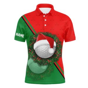 Red Green Santa Golf Ball Christmas Golf…