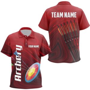 Red Target Archery Polo Shirts, Arrows Archery…