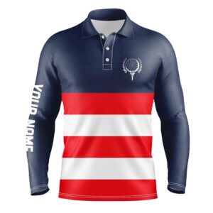 Red White And Blue Stripe Custom Men s Golf Polos Shirts Patriot Men s Golf Attire Golf Polo Shirt Golf Shirts 2 wqgspt.jpg