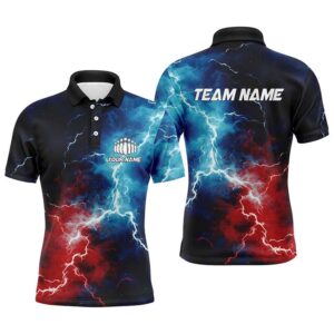 Red, White And Blue Thunder Lightning Bowling…