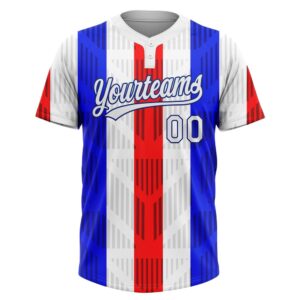 Red White Royal 3D Pattern Two Button Unisex Softball Jersey Custom Team Softball Jersey 2 rzluza.jpg