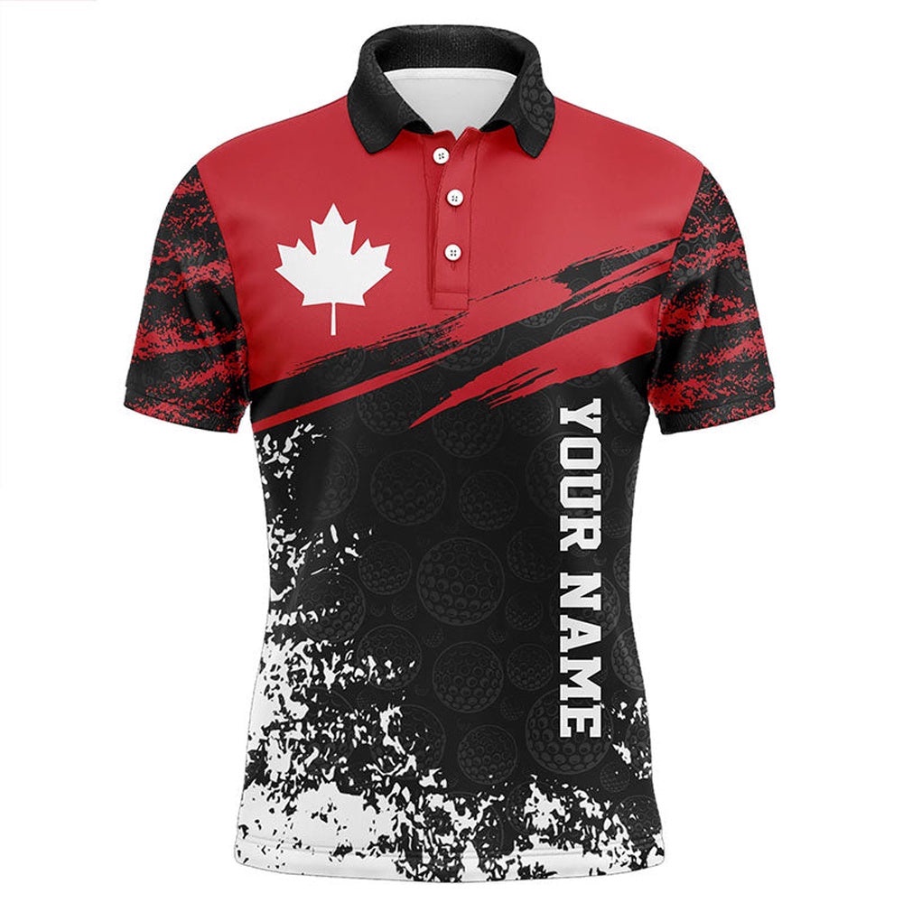 Retro Canadian Golf Men’s Polo Shirt Custom Canada Flag Patriotic Golf Tops For Men Golfing Gifts, Golf Polo Shirt, Golf Shirts Retro Canadian Golf Men’s Polo Shirt Custom Canada Flag Patriotic Golf Tops For Men Golfing Gifts, Golf Polo Shirt, Golf Shirts