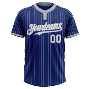 Royal Gray Pinstripe White Two Button Unisex Softball Jersey Custom Team Softball Jersey 2 qdcjdw.jpg