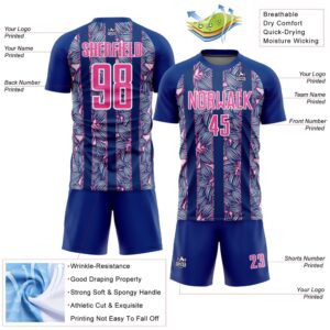 Royal Pink White Flowers Sublimation Soccer Uniform Jersey Custom Team Soccer Jersey Shirt 3 nopp4l.jpg
