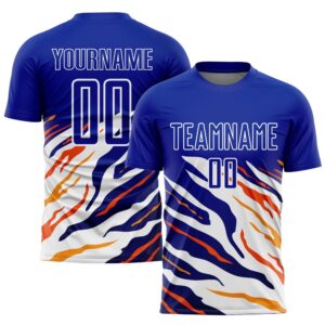 Royal Yellow Red Sublimation Soccer Uniform Jersey,…