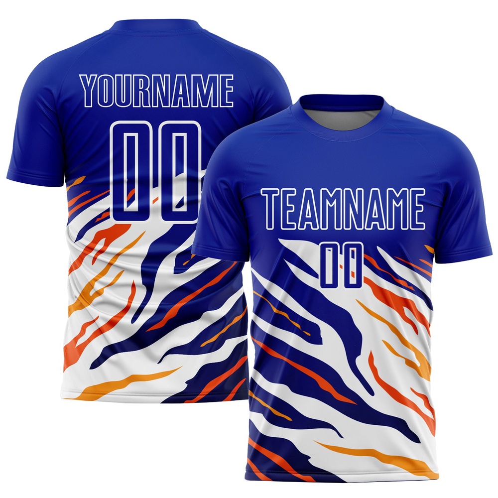 Royal Yellow Red Sublimation Soccer Uniform Jersey, Custom Team Soccer Jersey Shirt