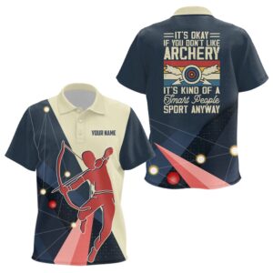 Silhouette Archer Target Archery Polo Shirts, Custom…