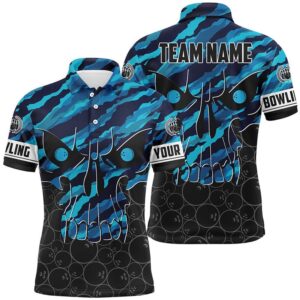 Skull Bowling Shirt For Men Custom Team’S…