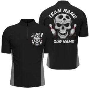 Skull Bowling Shirts For Men And Women,…