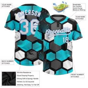 Sky Blue White Black Light Blue 3D Pattern Two Button Unisex Softball Jersey Custom Team Softball Jersey 3 gyzk8v.jpg